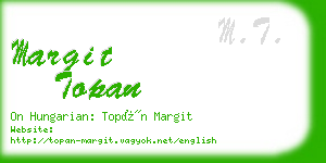 margit topan business card
